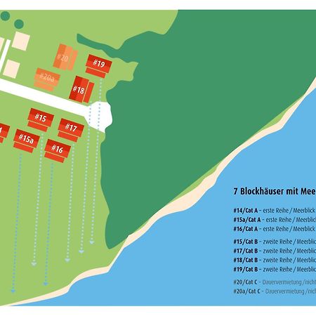 Blockhausferien Ruegen - Meerblick Засниц Экстерьер фото